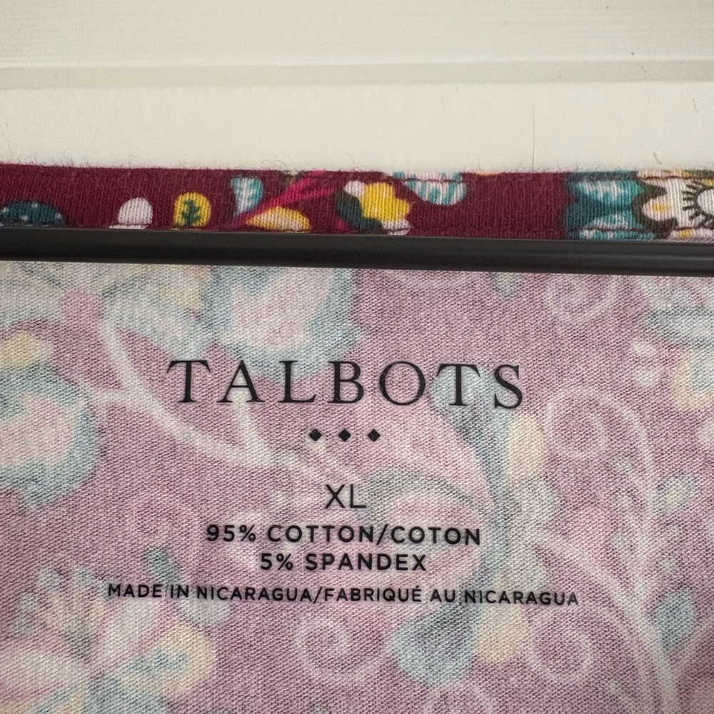 Talbots Factory Women’s Top with 3/4 Sleeves - Picture 4 of 5